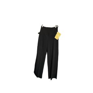 du jour women’s vintage black high waisted pull on pants, wide leg s/small